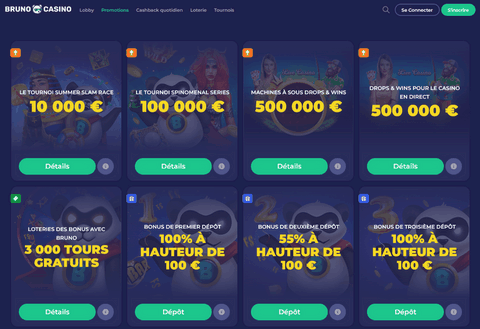 Bruno casino bonus